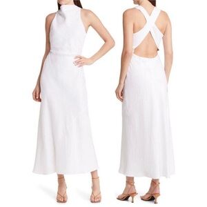 NWT Reformation Cassette White Dress